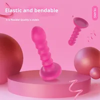 Baguette magique Yimeng pour stimulation anale, appareil de masturbation unisexe, plug anal, jouet de massage anal, 100% étanche, jouet sexuel Q-bouncy