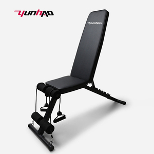 Banco de Pesas Ajustable Multifuncional Plegable para Ejercicios en Casa, Banco para Entrenamiento de Fuerza - Product Image 1