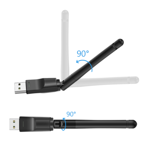 New Enough stock Promotion for hot selling USB Wifi Adapter 150Mbps 2.4 ghz Antenna USB 802.11n/g/b Ethernet Wi-fi dongle usb lan Wireless Network Card PC wifi receiver