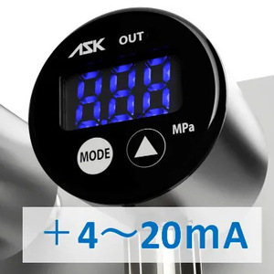 Manomètre numérique Ask 0-1,0 Mpa, connexion filetée 38 mm, pour usage industriel - Product Image 1