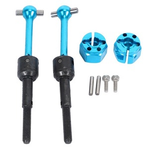 Pièces de voiture RC 1/10 pour voiture de sport plate <span class=keywords><strong>Tamiya</strong></span> <span class=keywords><strong>TAMIYA</strong></span> <span class=keywords><strong>TT</strong></span>-01 <span class=keywords><strong>TT</strong></span>-02, joint universel, arbre de transmission CVD - Product Image 1
