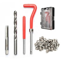 Kit de herramientas manuales de acero inoxidable, kit de reparación de rosca de bobina espiral, carcasa dura OEM personalizable por 1 año