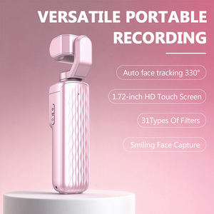 Caméra de poche portable 75MP avec écran tactile 1,72 pouces, suivi intelligent du visage, Wi-Fi, pour vlogging - Product Image 3