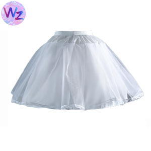 Vente directe Lolita <span class=keywords><strong>Tulle</strong></span> filles Tutu Cancan jupe <span class=keywords><strong>jupon</strong></span> pas de cerceau enfant en bas âge jupons <span class=keywords><strong>robe</strong></span> enfants une couche dentelle <span class=keywords><strong>jupon</strong></span> - Product Image 6