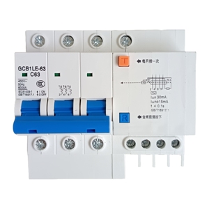 GCB1LE-63MCB выключатель 3 P + N 3 P 3-полюсный выключатель 63A с защитой от остаточного тока - Product Image 1