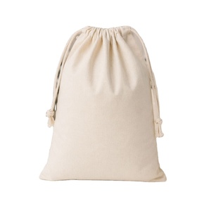 Bolsa de Algodón Natural Premium con Cordón, Ecológica, Reutilizable, Ligera, Multiusos, para Regalos y Almacenamiento - Product Image 1