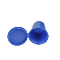 Bouteille à presser en plastique PP de qualité alimentaire sur mesure avec capuchon rabattable résistant aux enfants flacons de conteneur de paquet de tube Pop Top