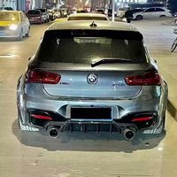 Diffuseur de pare-chocs arrière pour BMW Série 1 F20 style MP M135i 120i 140 2015-2018, spoiler de diffuseur arrière, accessoires de voiture
