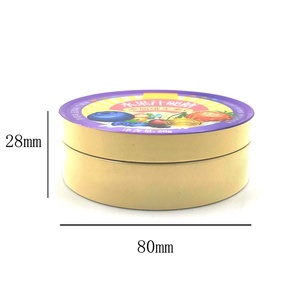 Boîte en métal ronde pour emballer du sucre, des bonbons à la menthe, des cadeaux pour enfants, boîte en métal pour bonbons - Product Image 2