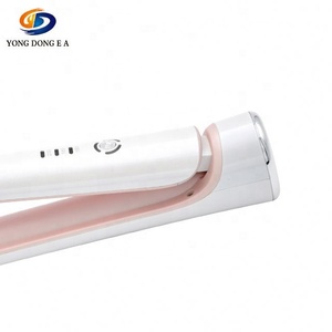 Fer plat de conception professionnelle RV portable USB d'approvisionnement d'usine fer à lisser téléphone portable charge OEM fer plat en céramique - Product Image 5