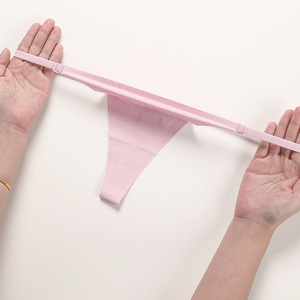 JOGOGO Ingrosso Personalizzato Slip Tagliati al <span class=keywords><strong>Laser</strong></span> Ropa Interior Mujer Plus Size Sexy <span class=keywords><strong>Perizoma</strong></span> Senza Cuciture in Puro Cotone G-string - Product Image 5
