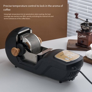 Tostador <span class=keywords><strong>de</strong></span> <span class=keywords><strong>Café</strong></span> Eléctrico Totalmente Automático, 1.5KW, Construcción <span class=keywords><strong>de</strong></span> Acero Inoxidable, Práctico Secador <span class=keywords><strong>de</strong></span> Granos Tipo Tambor <span class=keywords><strong>de</strong></span> Aire Caliente - Product Image 4