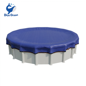 Bâche de piscine hivernale renforcée et résistante aux déchirures, pour piscines hors sol, avec coutures doubles pour une protection durable de la piscine. - Product Image 1