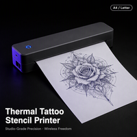 Imprimante thermique pour tatouages OEM/ODM, mini portable BT 620g, vente en gros personnalisée directement de l'usine pour l'impression de tatouages au bureau, à l'étude ou en voyage