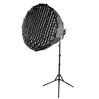 Boîte à lumière parabolique profonde 70/90 à chargement rapide / Réflecteur octogonal/carré avec grille, fabriqué en Chine, accessoires de studio photo