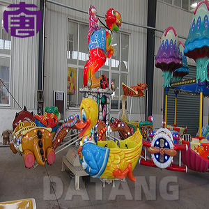 Ampoules LED colorées et étanches, idéales pour les équipements de divertissement de parc à nuit, dinosaure rotatif avec lumières ponctuelles, à vendre - Product Image 1