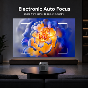 Electronic Auto Focus <b>Projector</b> LED Home Cinema <b>Projector</b> Portable Media Player for Living Room - Product Image 4