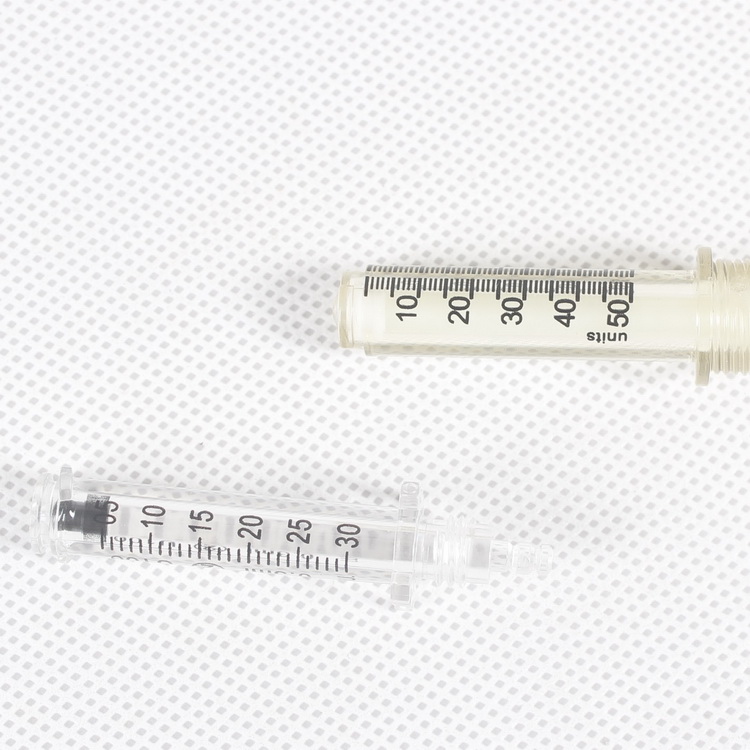 Одноразовая Пластиковая ампула с гиалуроновой ручкой, 0,3 мл, 0,5 мл