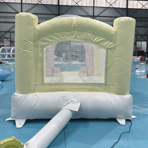 Casa gonfiabile di rimbalzo della casa di rimbalzo gonfiabile della casa di rimbalzo gonfiabile del castello tradizionale della capanna dello zucchero per i bambini - Product Image 3