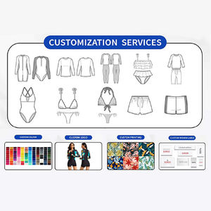 Copricostume da Spiaggia di Lusso per Donna in Maglia con Certificazione CE, Abito Lungo Boho con Scollo a V Profondo, Disponibile OEM - Product Image 5