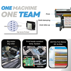 New Arrival 60cm UV dtf máy in với 1-năm bảo hành kim loại lá véc ni AB phim dtf máy in UV mực - Product Image 3