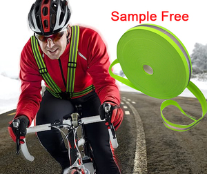 Băng Vải Phản Quang Polyester Dải Ruy Băng Khả Năng Hiển Thị Cao Cho Túi Giày Quần Áo - Product Image 5