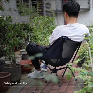 Chaise pliable <span class=keywords><strong>de</strong></span> Camping Portable ultralégère pour pique-nique en plein air <span class=keywords><strong>de</strong></span> différentes couleurs, offre spéciale - Product Image 3