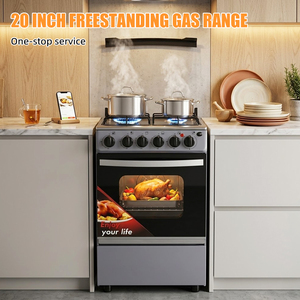 Cuisinière électrique à gaz autonome intelligente avec four, en fonte <span class=keywords><strong>grise</strong></span> durable, 10,18 kW, 220 V - Product Image 2