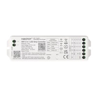 Miboxer Milight Wl5 Wifi + 2.4g Tuya App 5 en 1 contrôleur de bande Led simple blanc double blanc Rgb + cct prix de gros