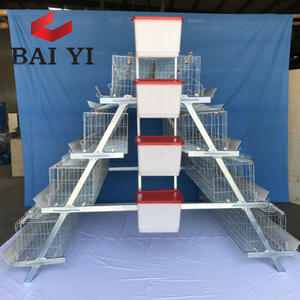 Poulailler en métal à 3 niveaux pour poules Prix - Product Image 1