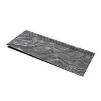 Carreaux de marches d'escalier en céramique polie avec design antidérapant pour la décoration intérieure