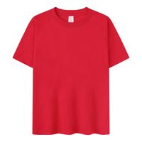 Sortie d'usine enfants t-shirt Logo personnalisé première qualité coton hommes impression impression plaine 100% coton chemises surdimensionnées