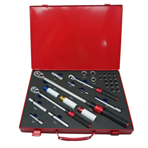 S G S Vente en gros <span class=keywords><strong>de</strong></span> kits <span class=keywords><strong>de</strong></span> clés dynamométriques préréglées <span class=keywords><strong>de</strong></span> 32 pièces, 5-210 N.m, avec support universel magnétique - Product Image 2