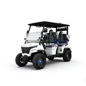 Chariot de golf électrique XCEGO en gros, multifonctionnel, avec caractéristiques de sécurité, quatre roues, 3-4 places, 30 km/h, autonomie de 90 km - Product Image 1