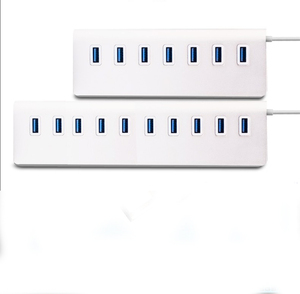 Caja <span class=keywords><strong>de</strong></span> metal <span class=keywords><strong>de</strong></span> aluminio 10 <span class=keywords><strong>puertos</strong></span> USB Hub USB3.0 Tasa <span class=keywords><strong>de</strong></span> transferencia <span class=keywords><strong>de</strong></span> súper velocidad 10Gbps 10 <span class=keywords><strong>puertos</strong></span> USB3.0 HUB - Product Image 1