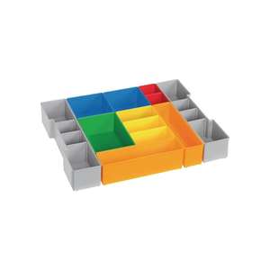 Ensemble diviseur de systèmes BS L-BOXX®H3 LB 102 W378xD313xH65 mm bleu/jaune/rouge/orange/vert/gris Bleu/jaune/rouge/orange/gourmandise - Product Image 1