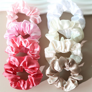 Set <span class=keywords><strong>di</strong></span> Elastici <span class=keywords><strong>per</strong></span> <span class=keywords><strong>Capelli</strong></span> in Twill <span class=keywords><strong>di</strong></span> <span class=keywords><strong>Cotone</strong></span>, Stile Francese Semplice e Versatile, Accessori Unisex <span class=keywords><strong>per</strong></span> Acconciature - Product Image 5