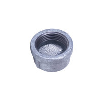 JINMAI Pro Fabrication de raccords de tuyauterie en fonte malléable à prise femelle hexagonale filetée galvanisée à chaud