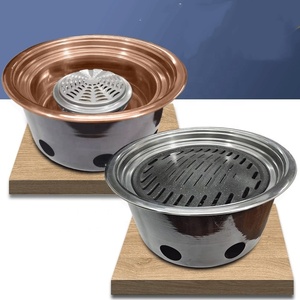 Grill coréen infrarouge commercial Modi, brûleur intégré en acier inoxydable, gaz naturel/GPL/propane, flamme tamisée, cuisinière de sécurité, grill - Product Image 4