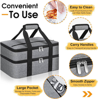 Sac isotherme personnalisé 20L imperméable en toile durable, sac fourre-tout isotherme pour vin, promotionnel pour activités de plein air, travail et voyage