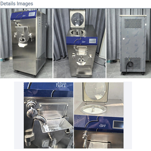 Máquina de helado combinada de envío rápido con pasteurización para Wonda, máquina comercial de helado duro con certificación CE ETL - Product Image 5
