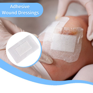 Medical Supplies 50pcs/box Band Aid Bandage Non-woven Medical Adhesive Wound Dressing Non-woven Iv Cannula Dressing - Product Image 1