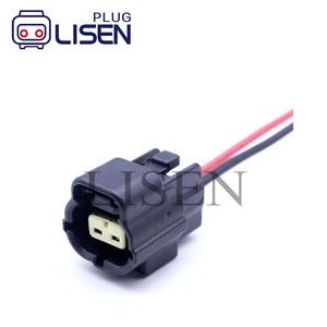 LISEN 174352-2 2 Pin temperatur udara (IAT) /Air Te konektor kawat Sensor suhu Harness kawat - Product Image 2