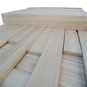 Houtgrondstof Leveranciers Prijs Kopen Paulownia Hout Board Hard Hout Blok Board