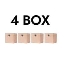 Boîte en bois MDF multi-usages, décoration élégante en bois pour le bricolage, le rangement, la présentation et l'organisation de petits objets, finition naturelle
