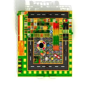 Château malicieux Aire <span class=keywords><strong>de</strong></span> jeux intérieure pour enfants Thème britannique <span class=keywords><strong>Centre</strong></span> d'activités sportives avec toboggan et fosse à balles Équipement <span class=keywords><strong>de</strong></span> jeu intérieur - Product Image 4