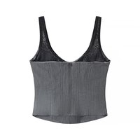 Ensemble de vêtements pour femmes MYST&ZA, nouvelle collection automne 2026, élégant et tendance, simple, doux et épicé, avec patchwork en dentelle