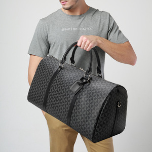 <span class=keywords><strong>Sac</strong></span> de voyage personnalisé en cuir PU imperméable pour homme, grande capacité, <span class=keywords><strong>sac</strong></span> de week-end, <span class=keywords><strong>sac</strong></span> de sport vintage, <span class=keywords><strong>sac</strong></span> de fitness, bagage - Product Image 1