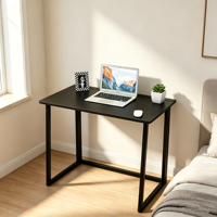 Bureau de travail pliable pour la maison, gain de place, pour adultes, petit bureau d'écriture pour étudiants, mobilier de bureau élégant et pratique