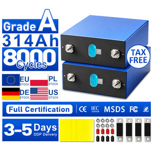 Cellule de batterie prismatique LiFePO4 MB31 314Ah Europe PL DE en stock AKKU Vente en gros OEM ODM pour stockage solaire ESS domestique DDP - Product Image 1